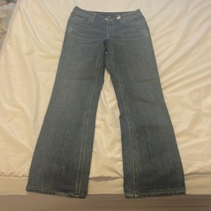 Tahari distressed denim